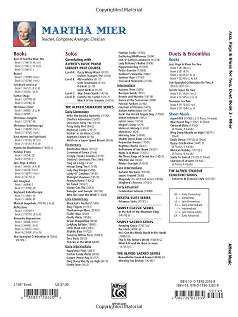 Jazz, Rags & Blues for 2 Book 2 image number 1