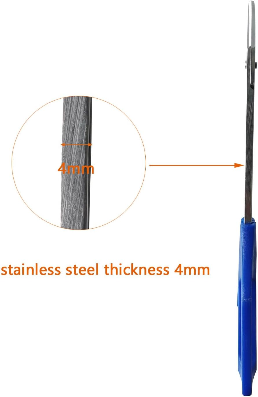 JJHREI 8 Inch Long Handle Toenail Scissors for Thick Nails & Easy Reach Long Handled Toe Nail Clippers for Seniors Women Men image number 1