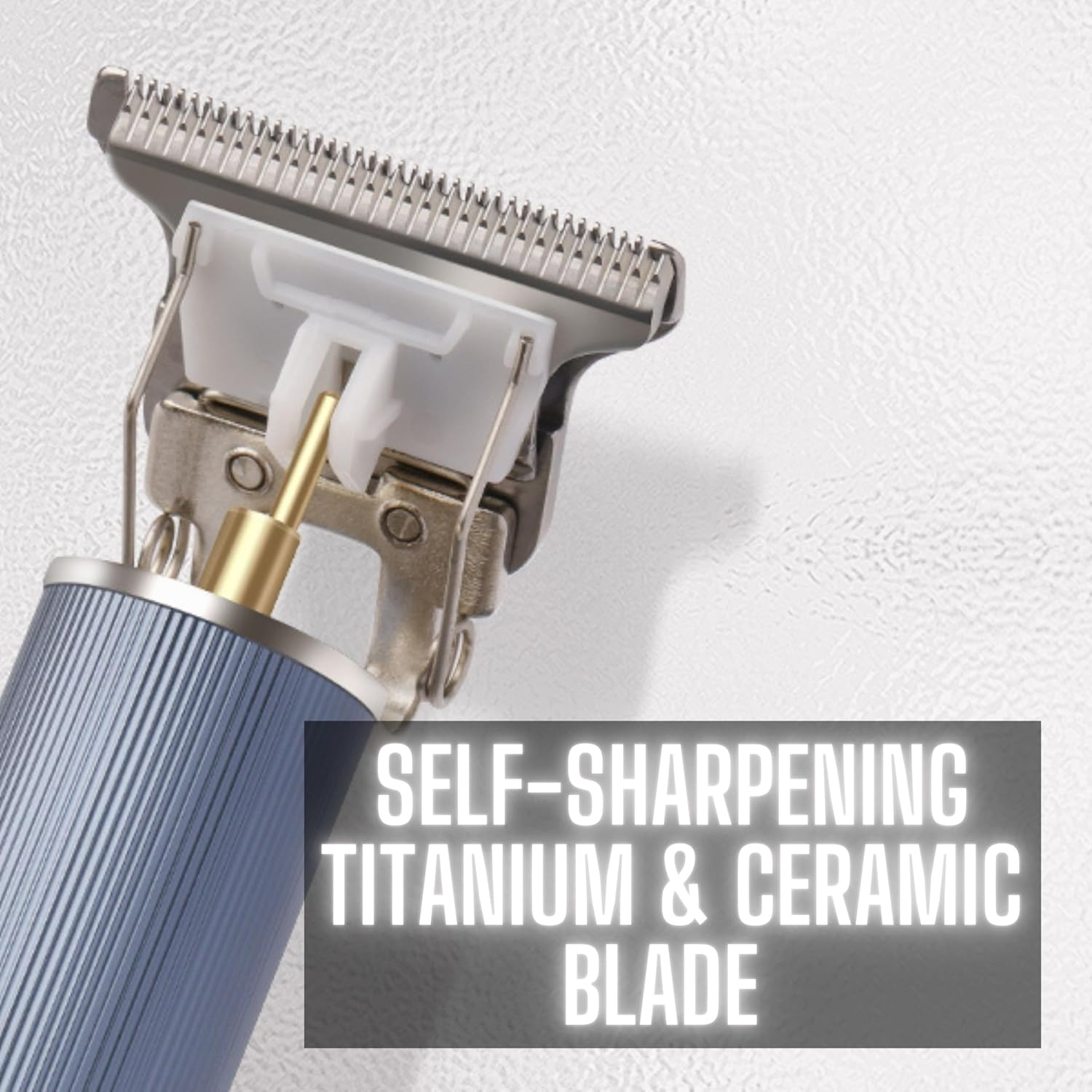 Barberboss Turbo Beard and Hair Trimmer for Men, Wireless LED Trimmer, Adjustable Blade Control, USB Fast Charge and 8 Length Comb Set, Men'S Grooming Kit image number 5