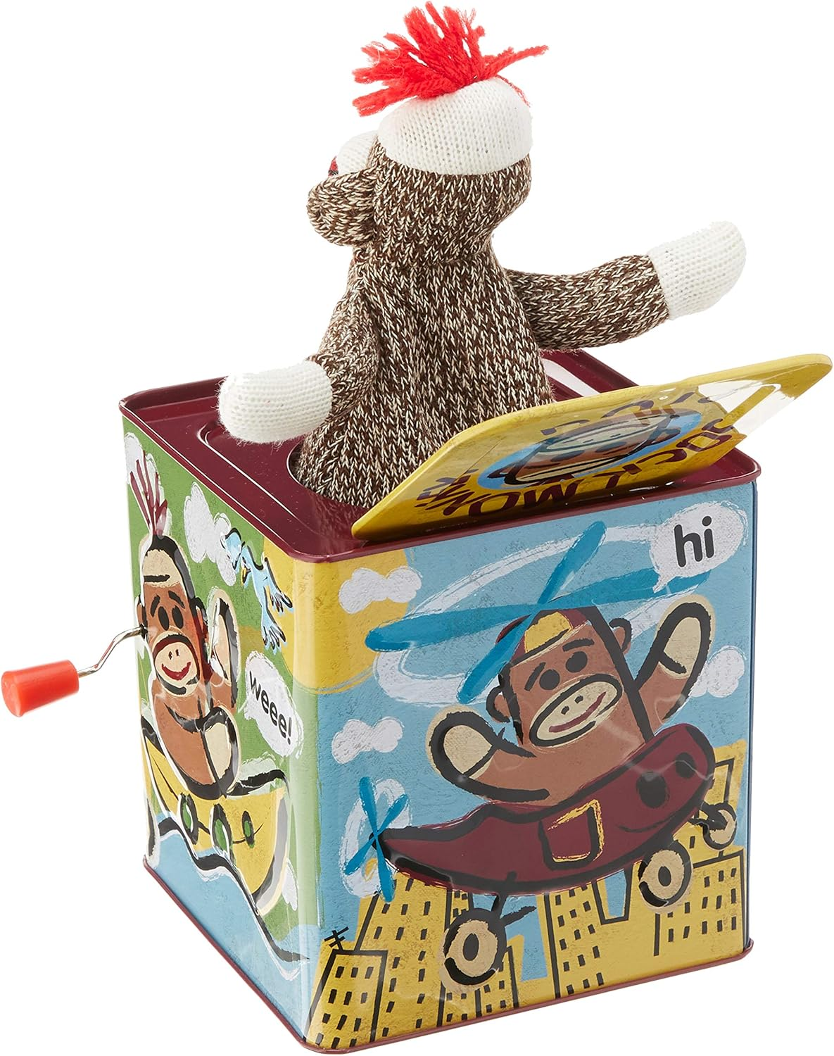 Sock Monkey Jack in the Box image number 1