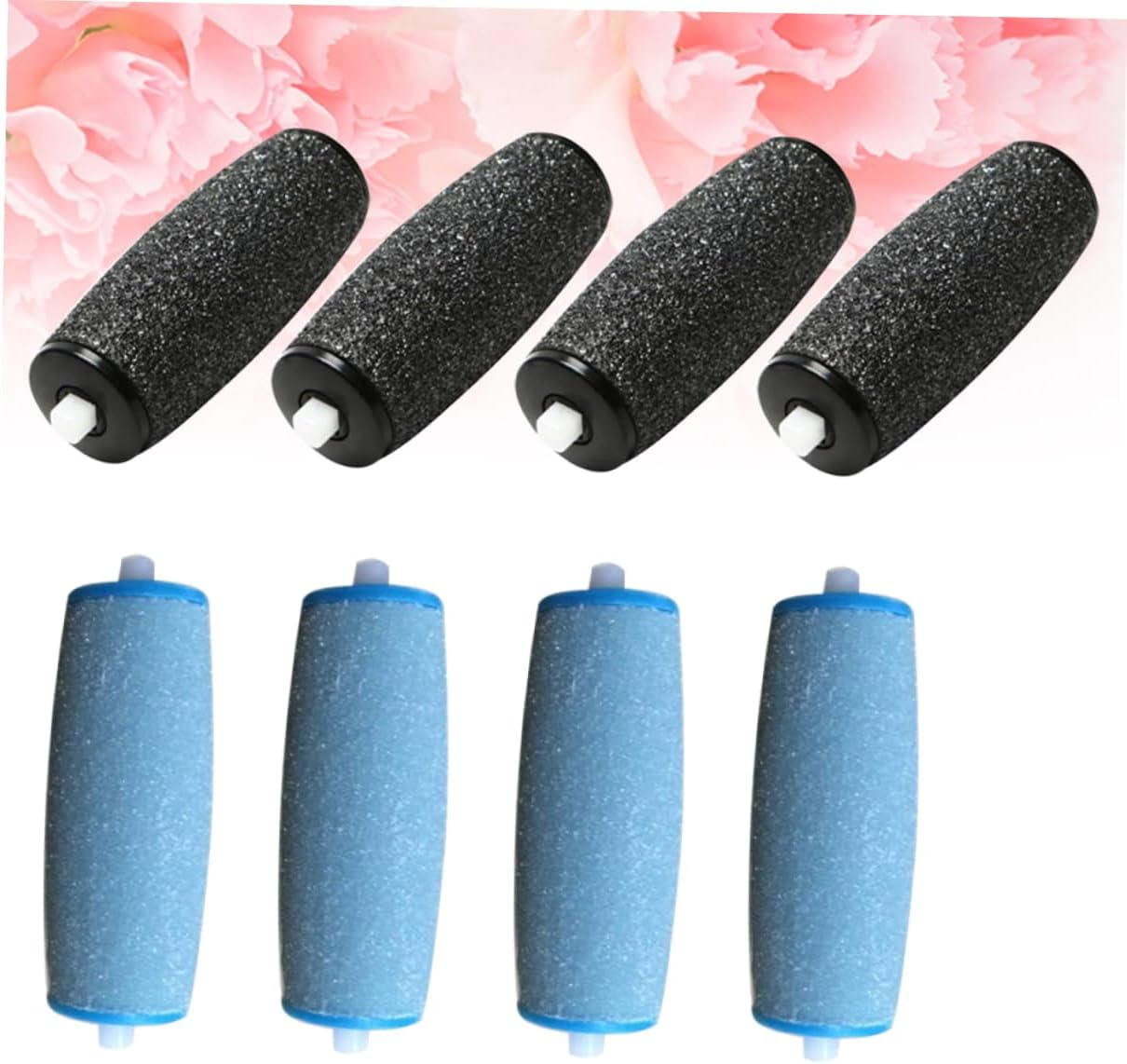 BIUDECO 12Pcs Foot Roller Heads Replacement Coarse Roller Refill Heads for Foot File Heel Smoother Accessory image number 5