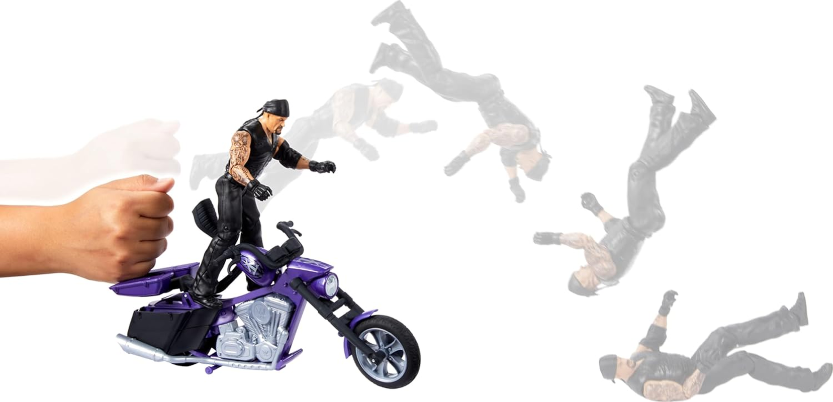 WWE Spring Wrekkin' Slamcycle 2.0 image number 1