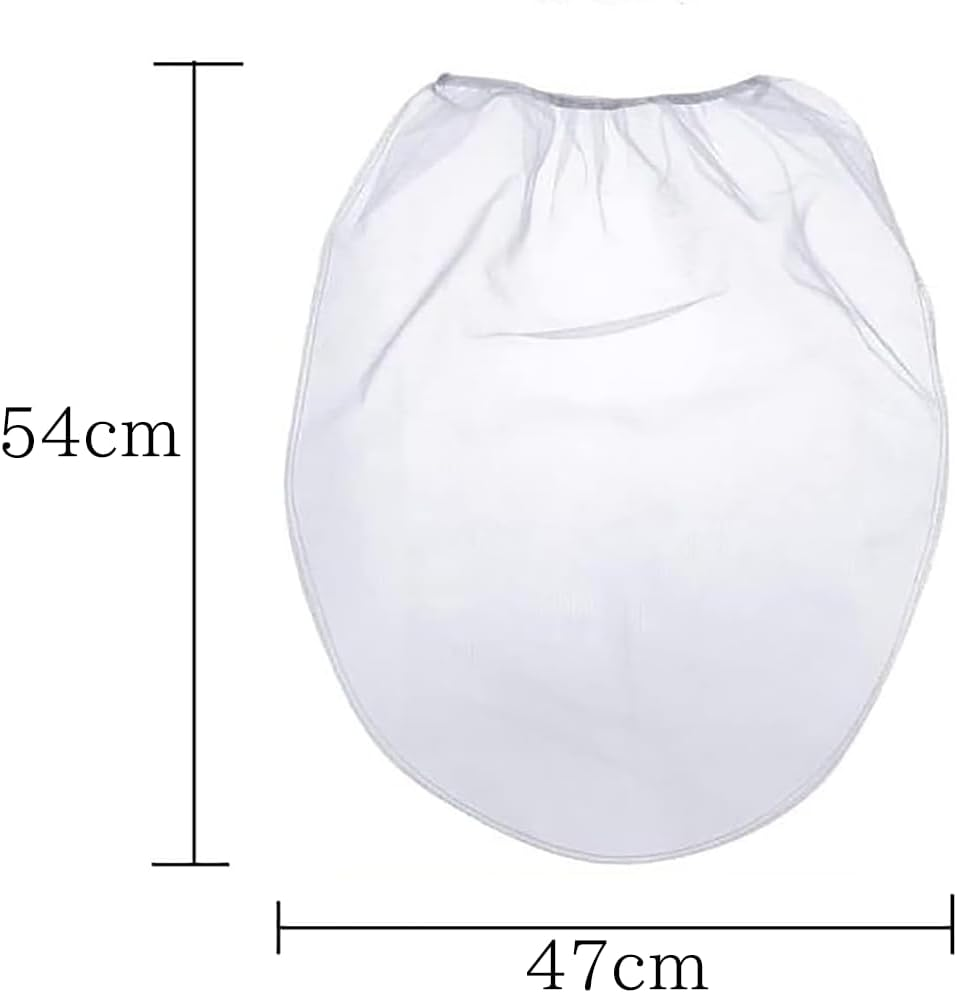 10 Pcs 5 Gallon Paint Strainer Bags, Elastic Top Opening,White Fine Mesh Filter Bag, Disposable Bag,Bucket Strainer Hydroponic Paint Filter Bag,For Use with Paint Guns and Sprayers image number 6