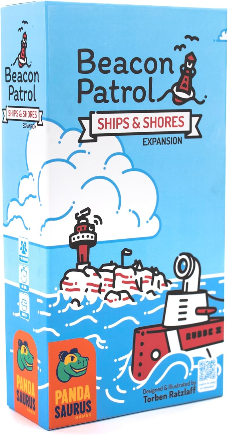 Pandasaurus Games Beacon Patrol: Ships & Shores Board Game - 6 Players image number 4