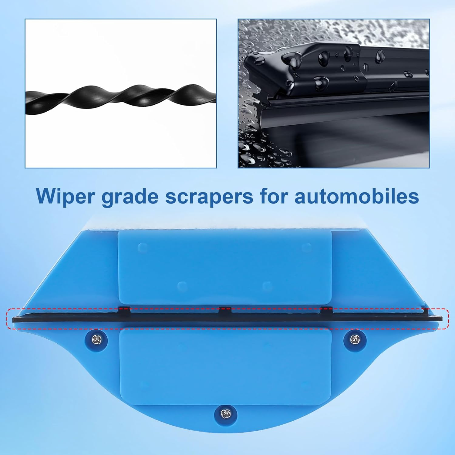 Riksam Double Sided Magnetic Window Cleaner Glazed Window Glass Wiper Clean Brush Tools