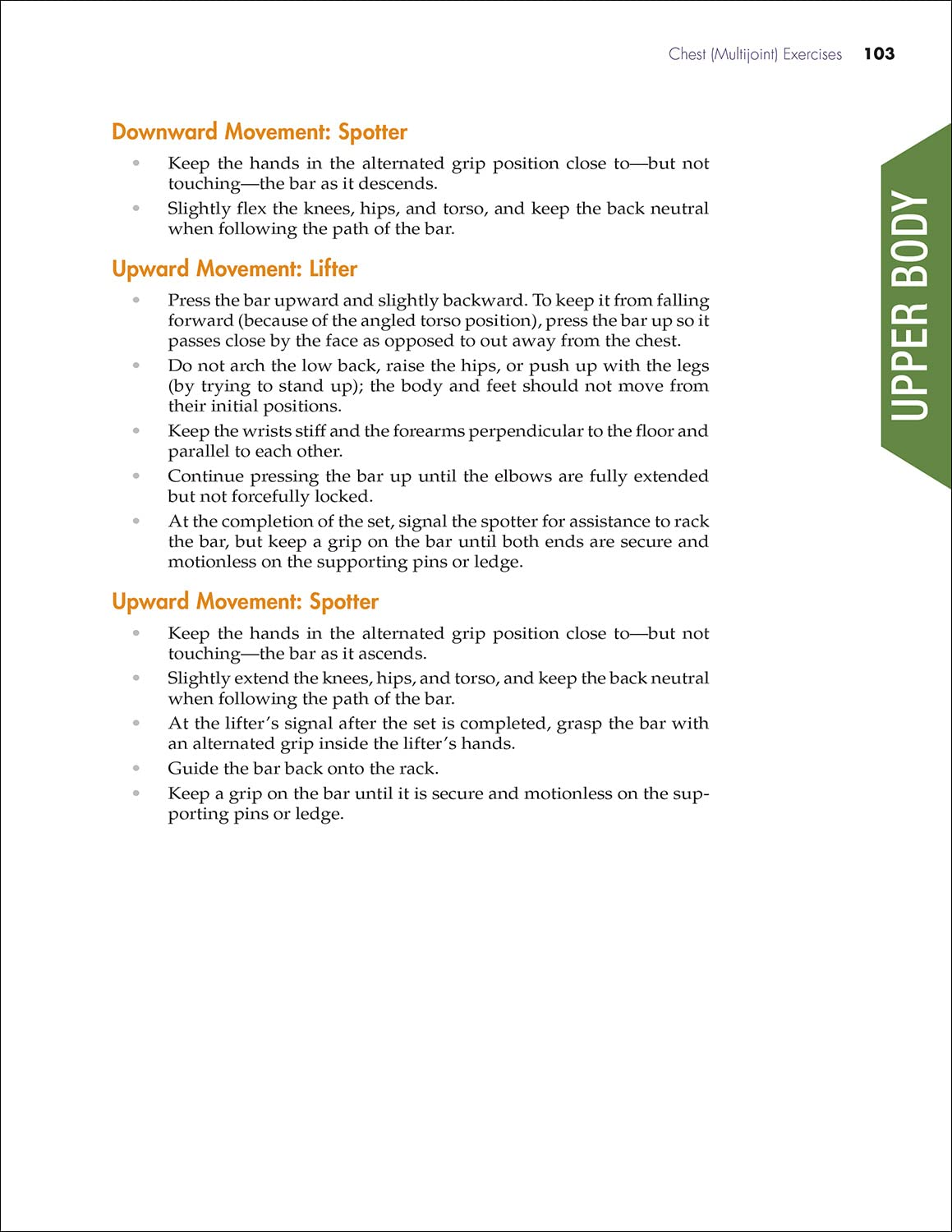 Exercise Technique Manual for Resistance Training