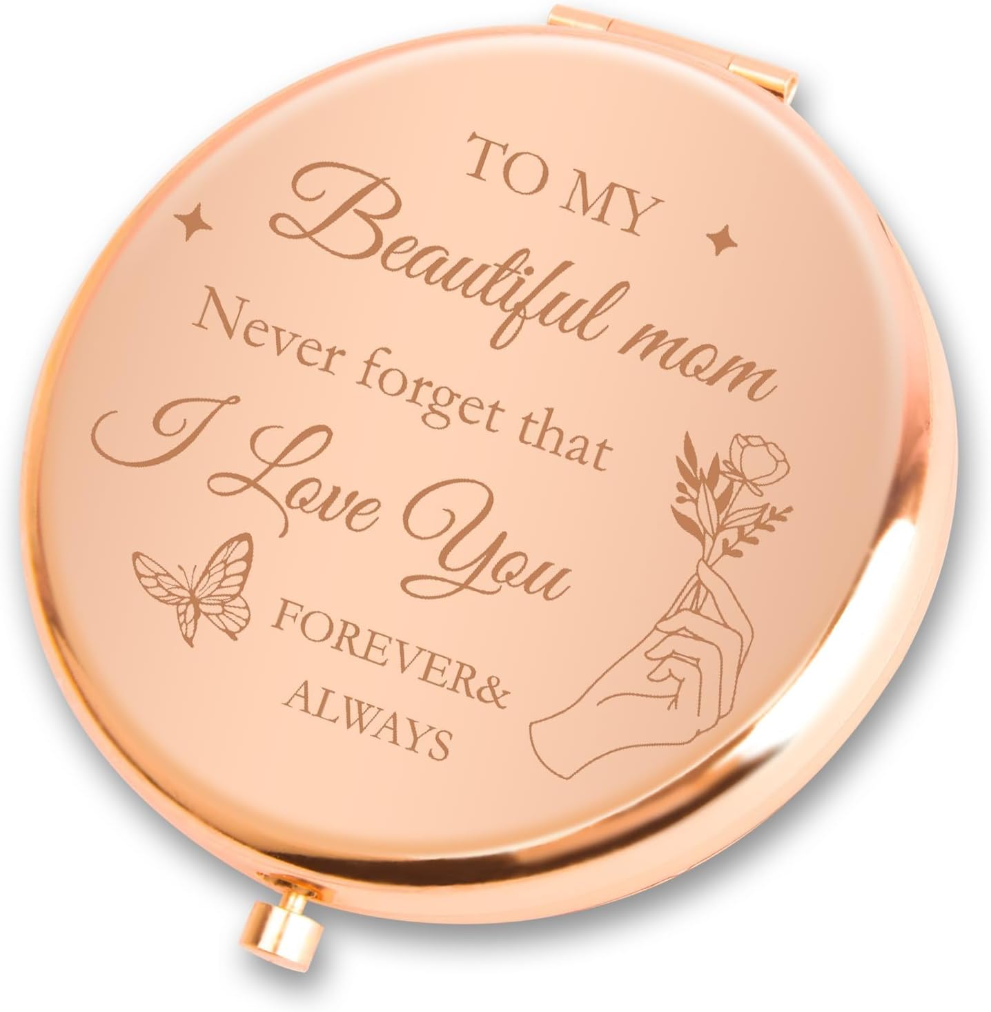 Makeup Mirror, Mom Birthday Gift, Portable Makeup Mirror, Valentine'S Day Gift