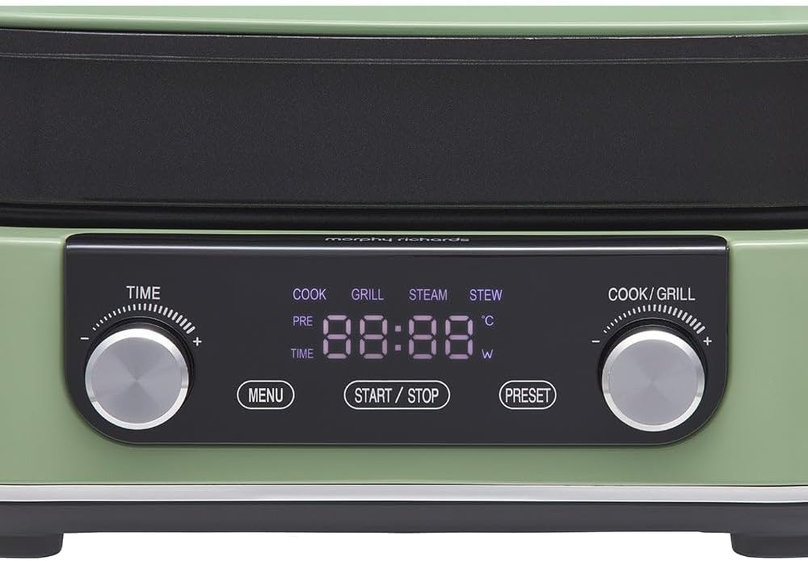 Morphy Richards 1600W Digital N-Stick Multifunction Electric Cooker Pot/Pan GRN image number 3