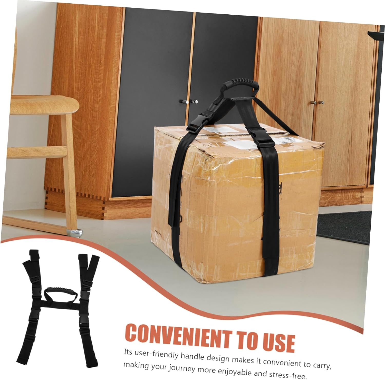 COOLHIYA Versatile Luggage Handle Strap Elastic for Suitcases Secure Loadbearing Capacity Easy to Use Binding Straps image number 5