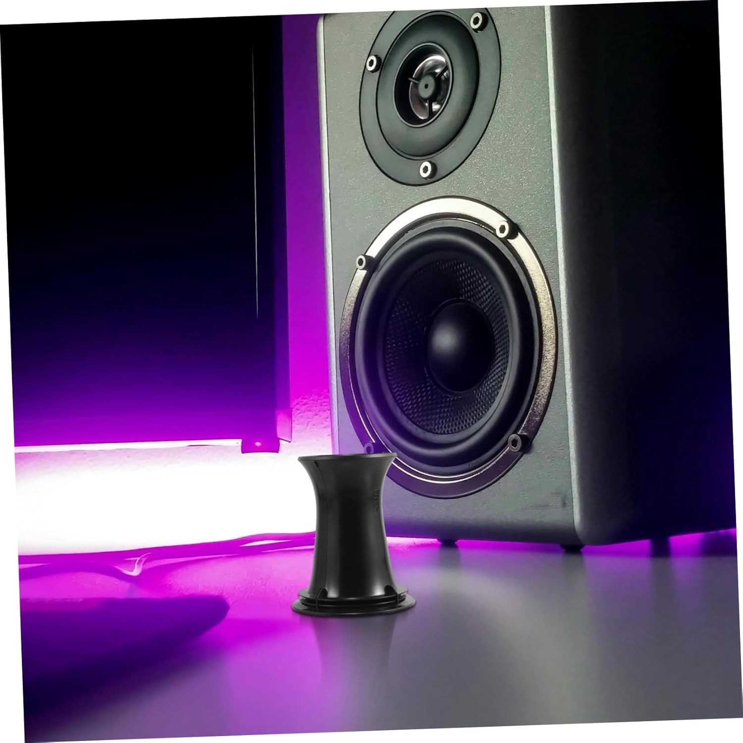 GAROZATION Bass Speaker Reflex Tube Port Accessories for DIY Guitar Cabinet Enhanced Bass Impact Minimized Distortion Aesthetic Design for Music Subwoofer Box