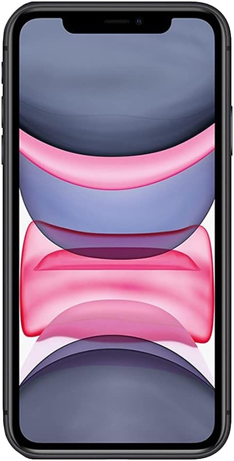 Apple Iphone 11, 64GB, Unlocked - Black (Renewed)