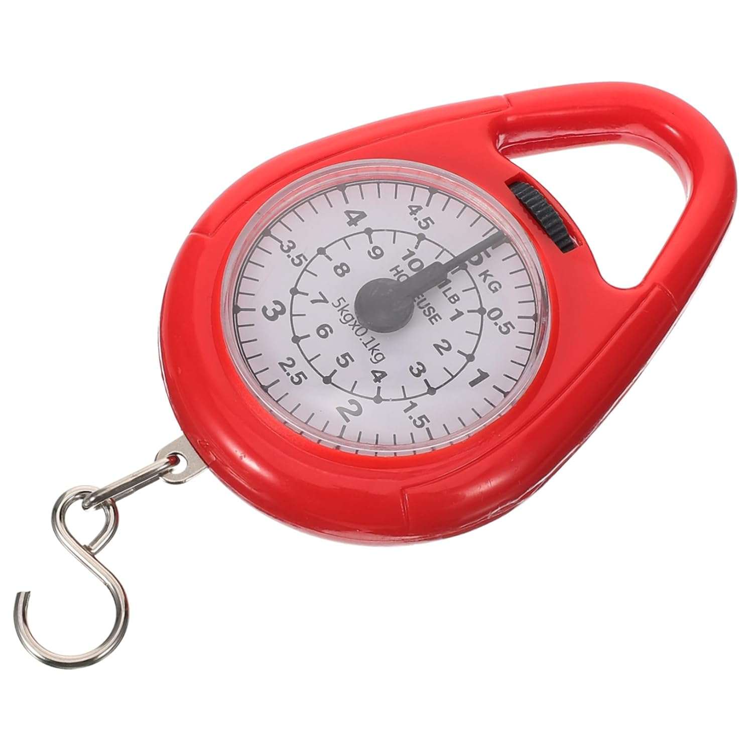 TEMPNAP Portable Mini Mechanical Spring Scale Handheld Luggage Weight Scale Hook for Suitcase and Fishing for Travel image number 1