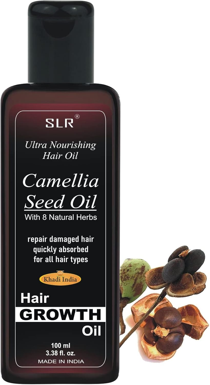 SLR Khadi Camellia Ultra Nourishing Hair Growth Oil - Blend with Natural Herbs 100 Ml image number 4