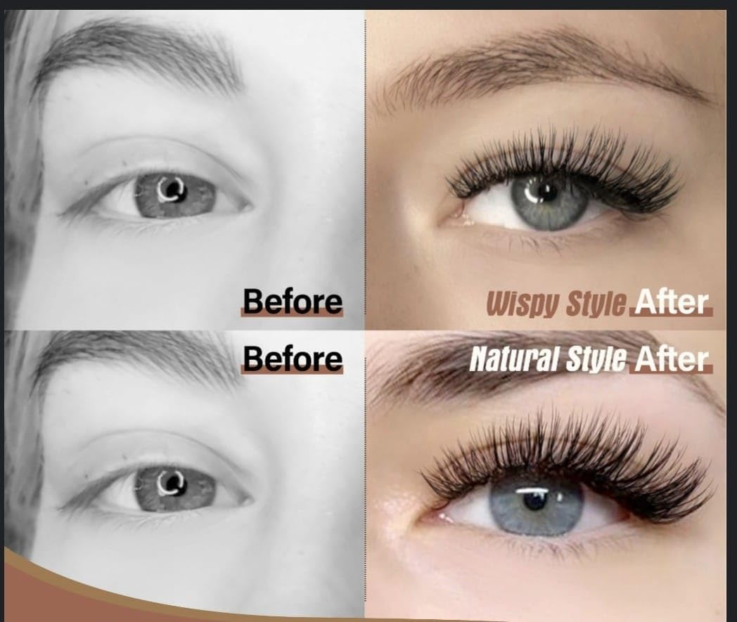 Tung Pyt Ltd Magnetic Eyelashes，Eyelashes，Magnetic Lashes- Natural Look - Reusable False Lashes with Applicator | No Glue or Eyeliner Needed | Soft & Comfortable Wear | Perfect for Glasses Users | Black image number 1