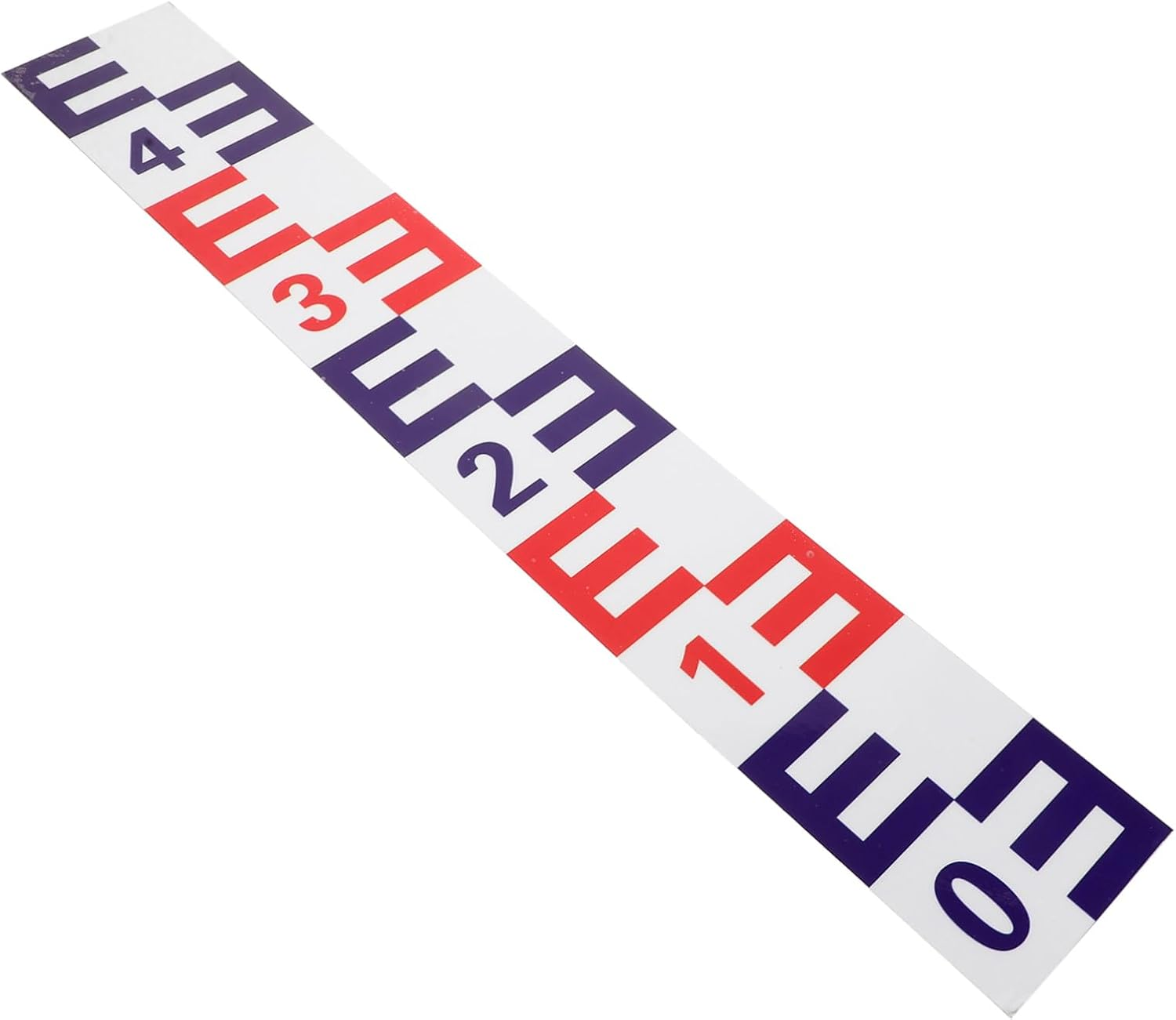 SUPVOX Water Level Indicator Sticker Self-Adhesive Pool Water Level Gauge Measuring Decal in Swimming Pool image number 3