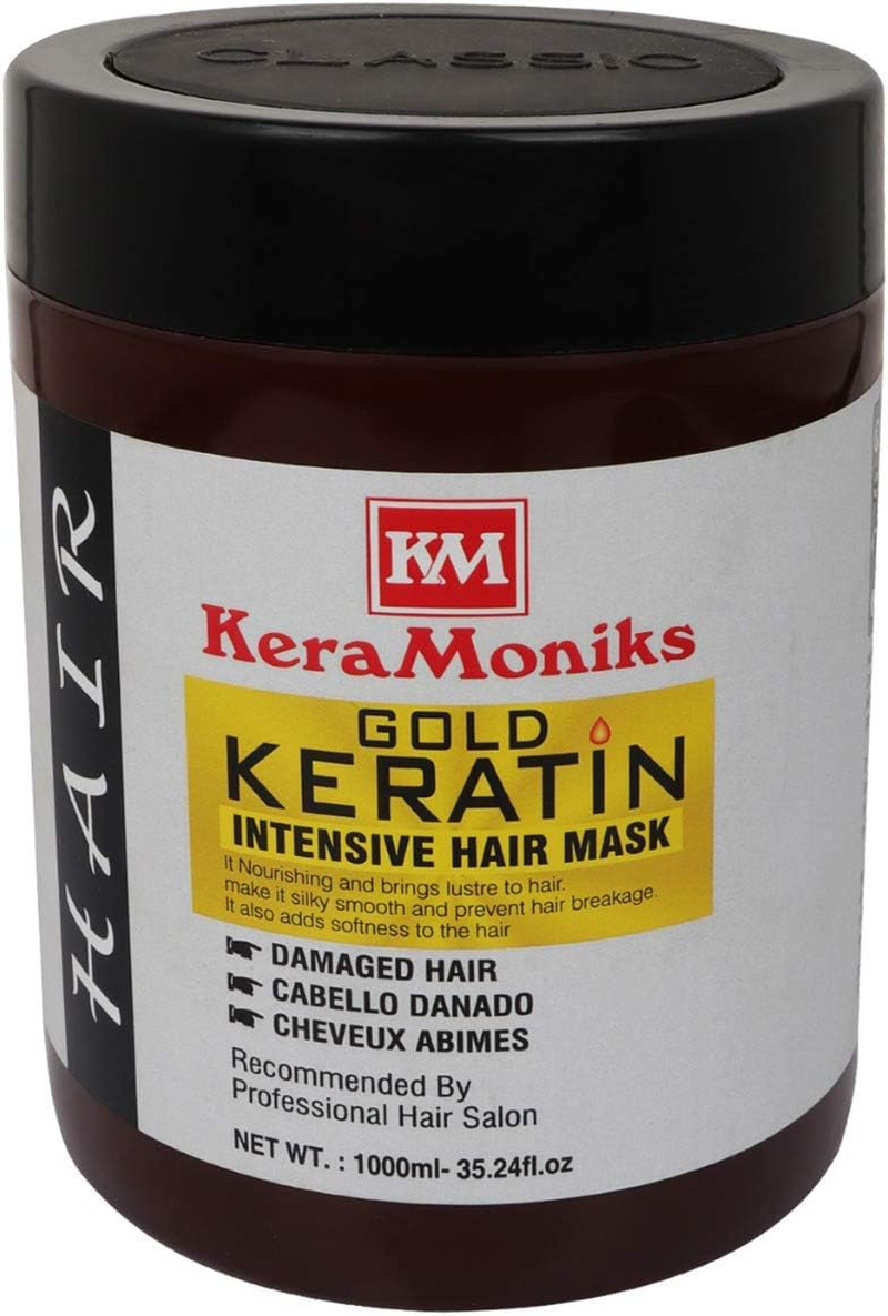 KERAMONIKS GOLD KERATIN HAIR MASK 1000 ML