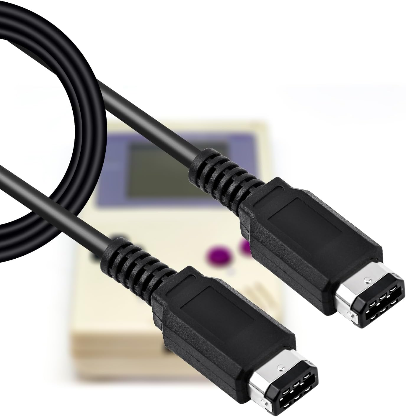 BTFO Verbindungskabel, 118Cm Kupfer PVC 2 Spieler Spielkabel Verbindungskabel F&uuml;r Videospielkonsolen Geringe Verz&ouml;gerung Starke Verbindung F&uuml;r Spieler