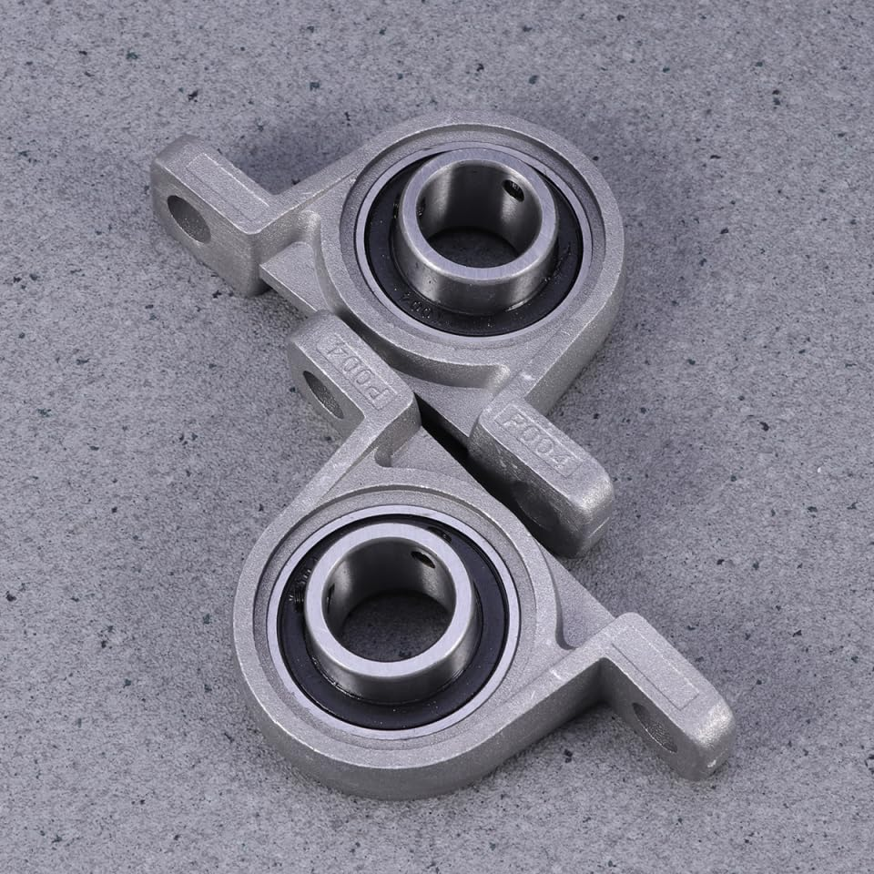 6 Pack Vertical Bearings, Zinc Alloy, Vertical KP004 Inner Diameter 20Mm for Machines, Automobiles, Motors image number 6