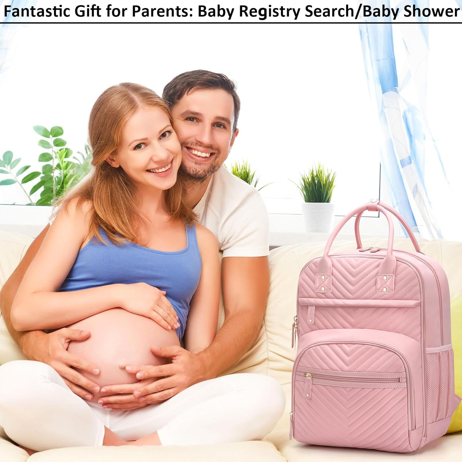 Diaper Bag Backpack Tote for Women Large Capacity, Baby Bag with Insulated Pockets Multifunctional Diaper Bags