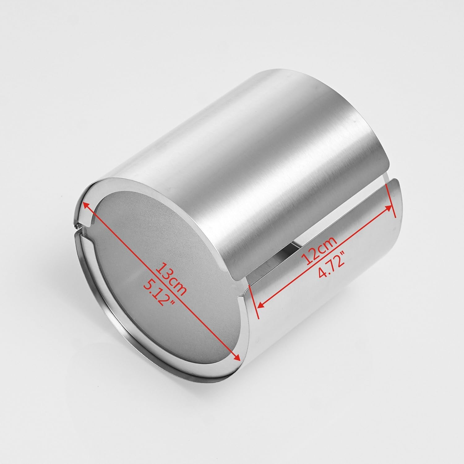 Junsun Modern Toilet Paper Holder round Tissue Paper Roll Holder Waterproof Wall Mounted -Stainless Steel, Brushed Nickel image number 3