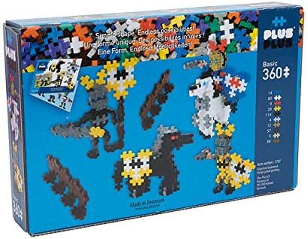 Plus-Plus Basic Knights Tournament Building Block 360-Pieces Set image number 2