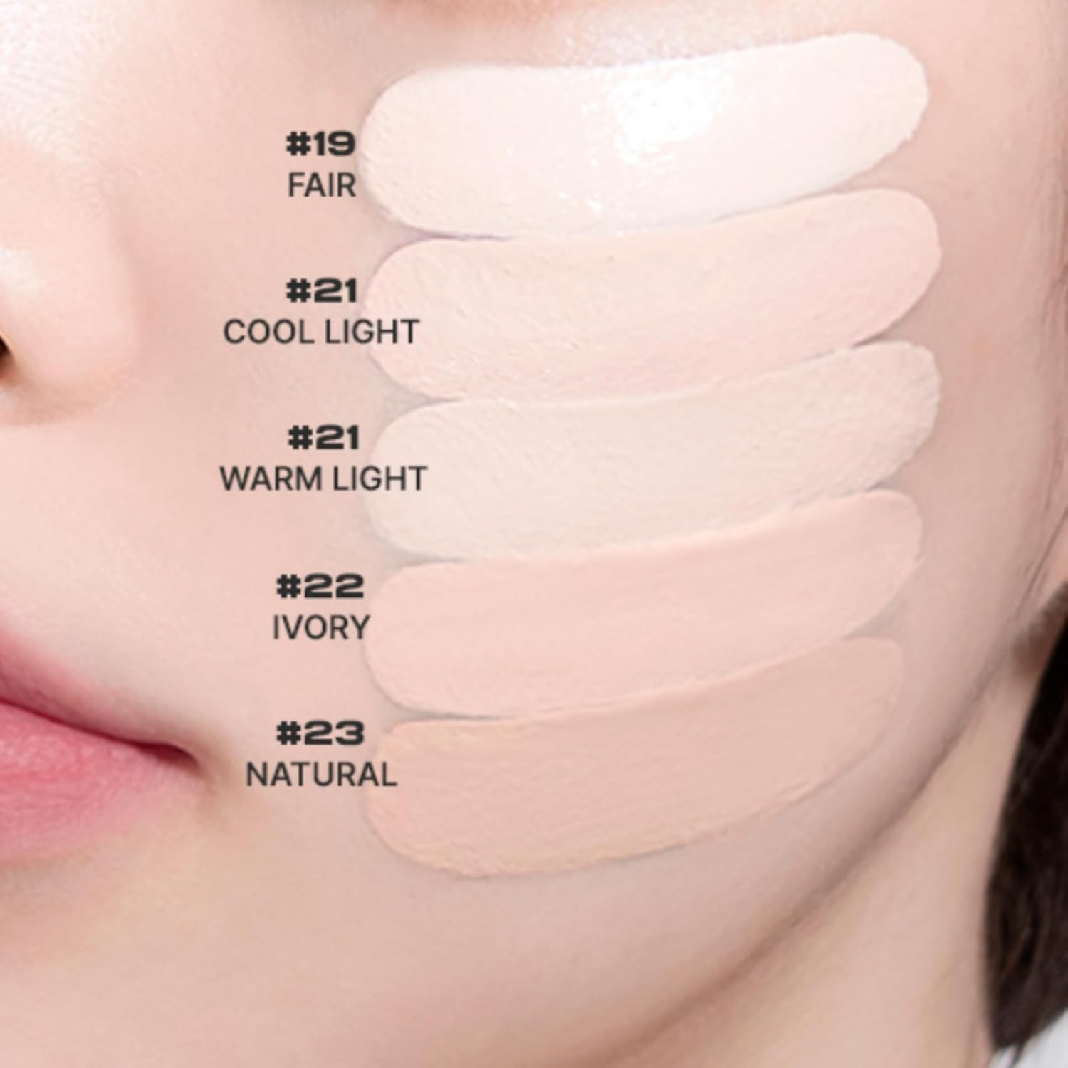 ABOUT TONE Skin Layer Fit Cushion (22 IVORY, Pack of 1)