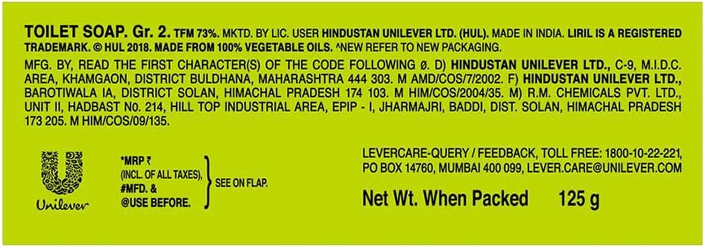 Lyril Lemon and Tea Tree Oil Soap, 125 G image number 5