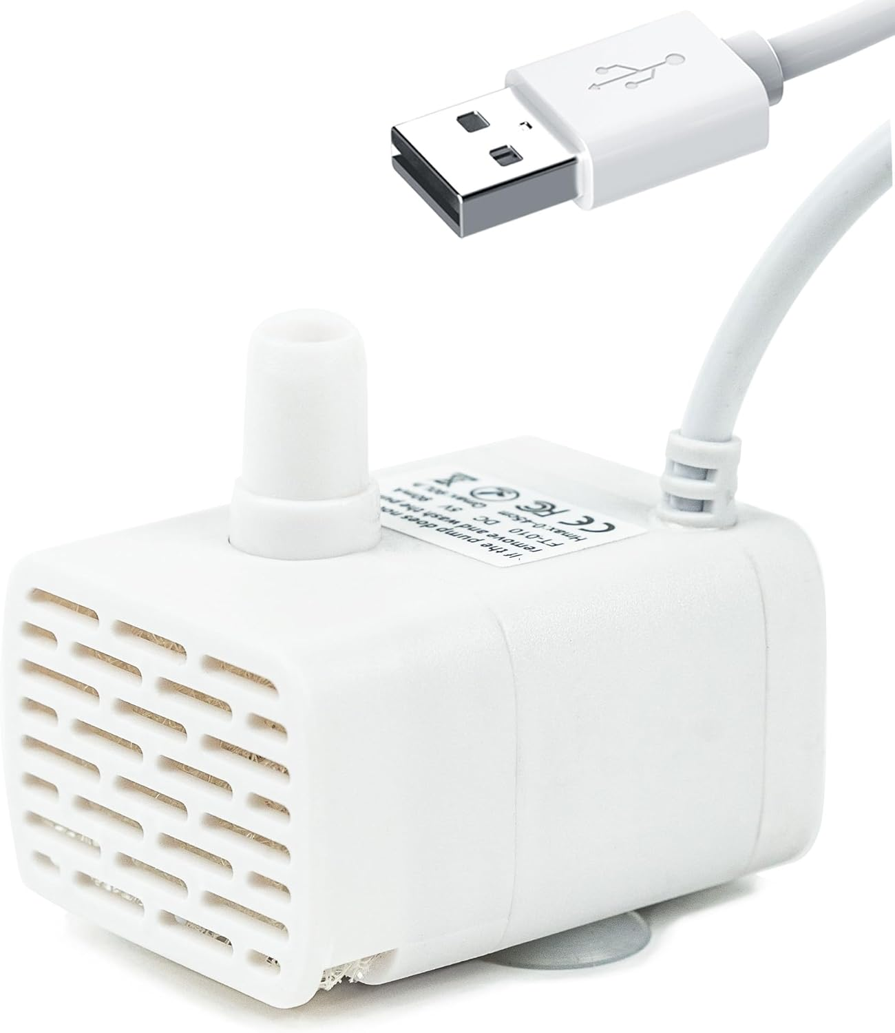 Original HAPUP Cat Fountain Silent Replacement Pump DC5V Only Compatible with HAPUP Wireless Cat Water Fountain Battery Operated ASIN:B0CBX24SY7 image number 6