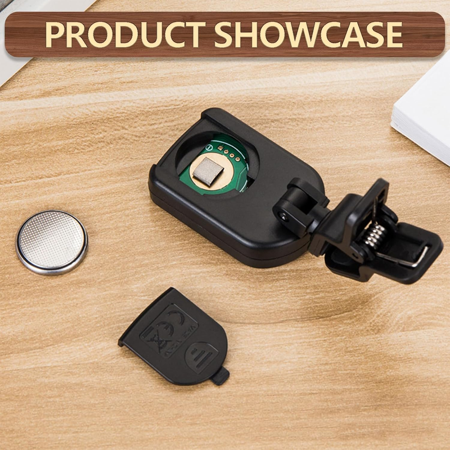 Guitar Tuner Clip-On, 360&deg; Rotating Accurate Tuning Clip-On for Guitar with Color LCD Display and 5 Rhythm Modes, Musical Instrument Tuner for Bass Guitar Violin Banjo Ukulele Music Beginner image number 6