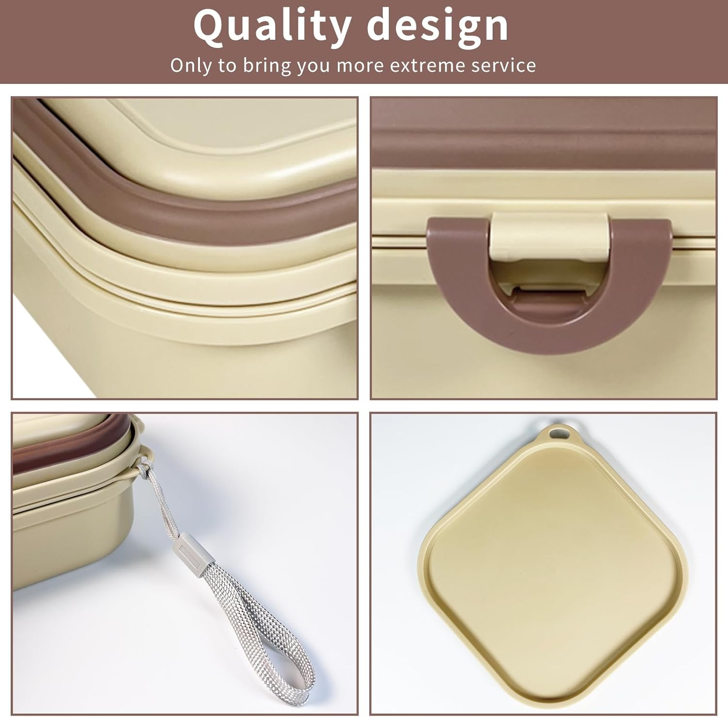 Collapsible Dog Water Bowl, Portable Dog Bowl for Traveling, 2-In-1 Pet Food and Water Feeder - Travel Dog Bowls with Lid for Walking, Traveling, Camping and Hiking - Green image number 2