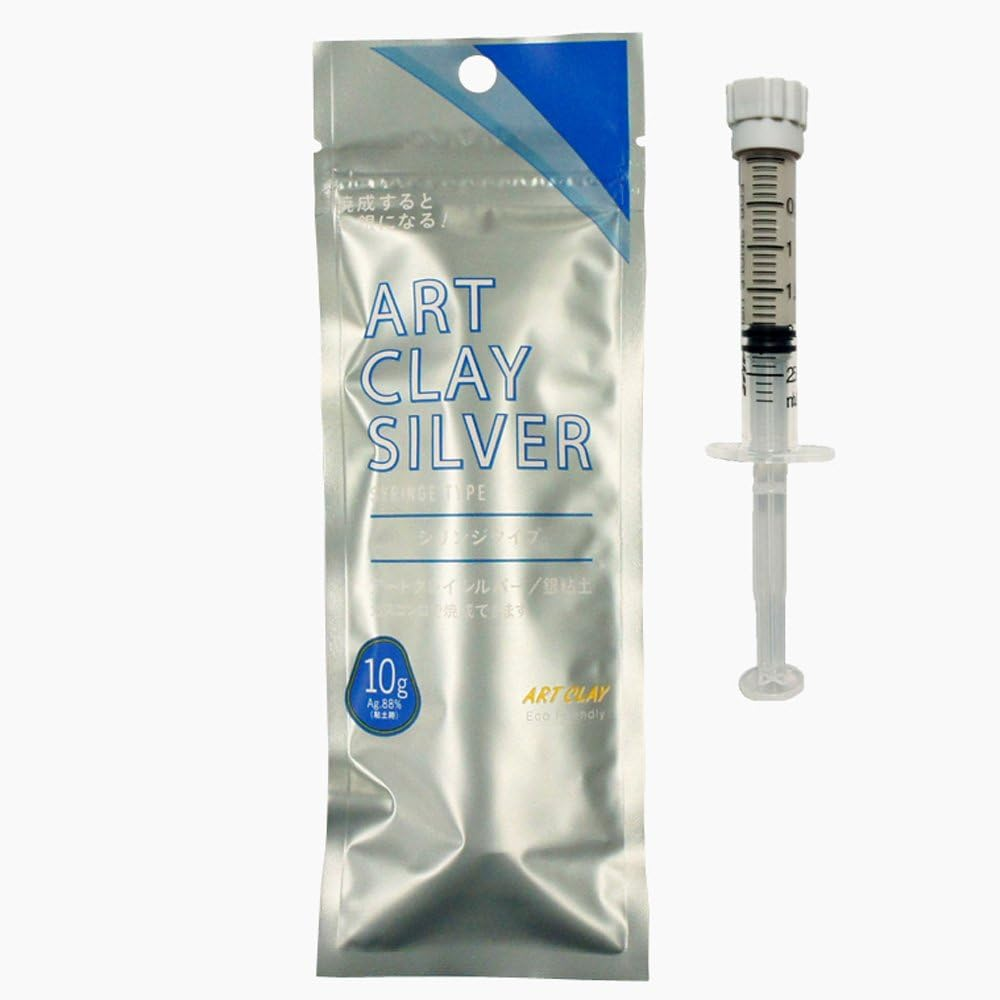 Art Clay Silver Syringe Type 0.4 Oz (10 G) ( image number 1