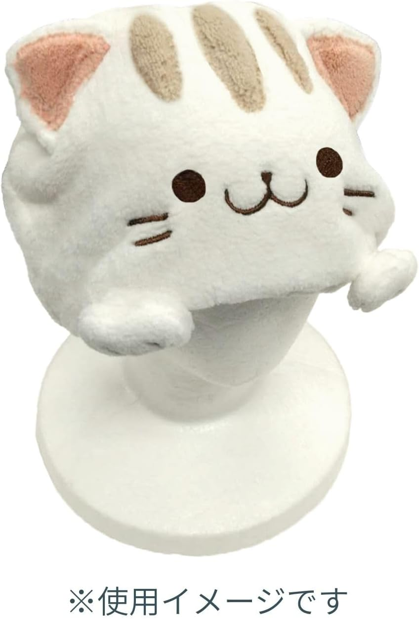 Witty Cat WB-185 Hair Dry Cap, Brown, Approx. W 10.6 X H 9.4 Inches (27 X 24 Cm) image number 3