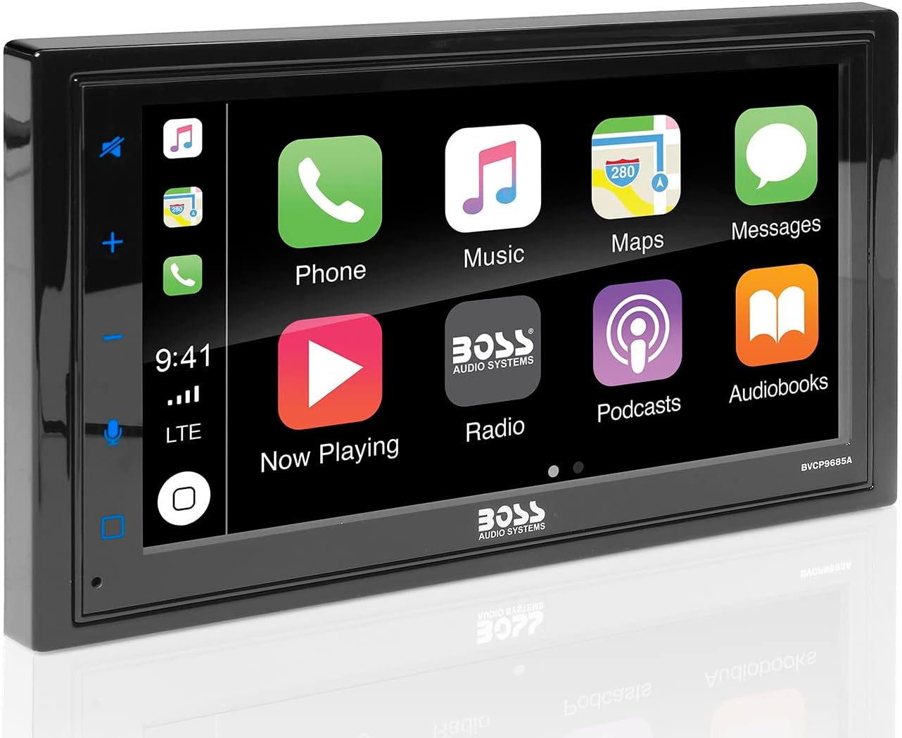 BOSS Audio Systems BVCP9685A Car Stereo - Apple Carplay, Android Auto, 6.75 Inch Double Din, Touchscreen, Bluetooth Audio and Calling, AM/FM Radio Receiver, No CD DVD Player image number 2