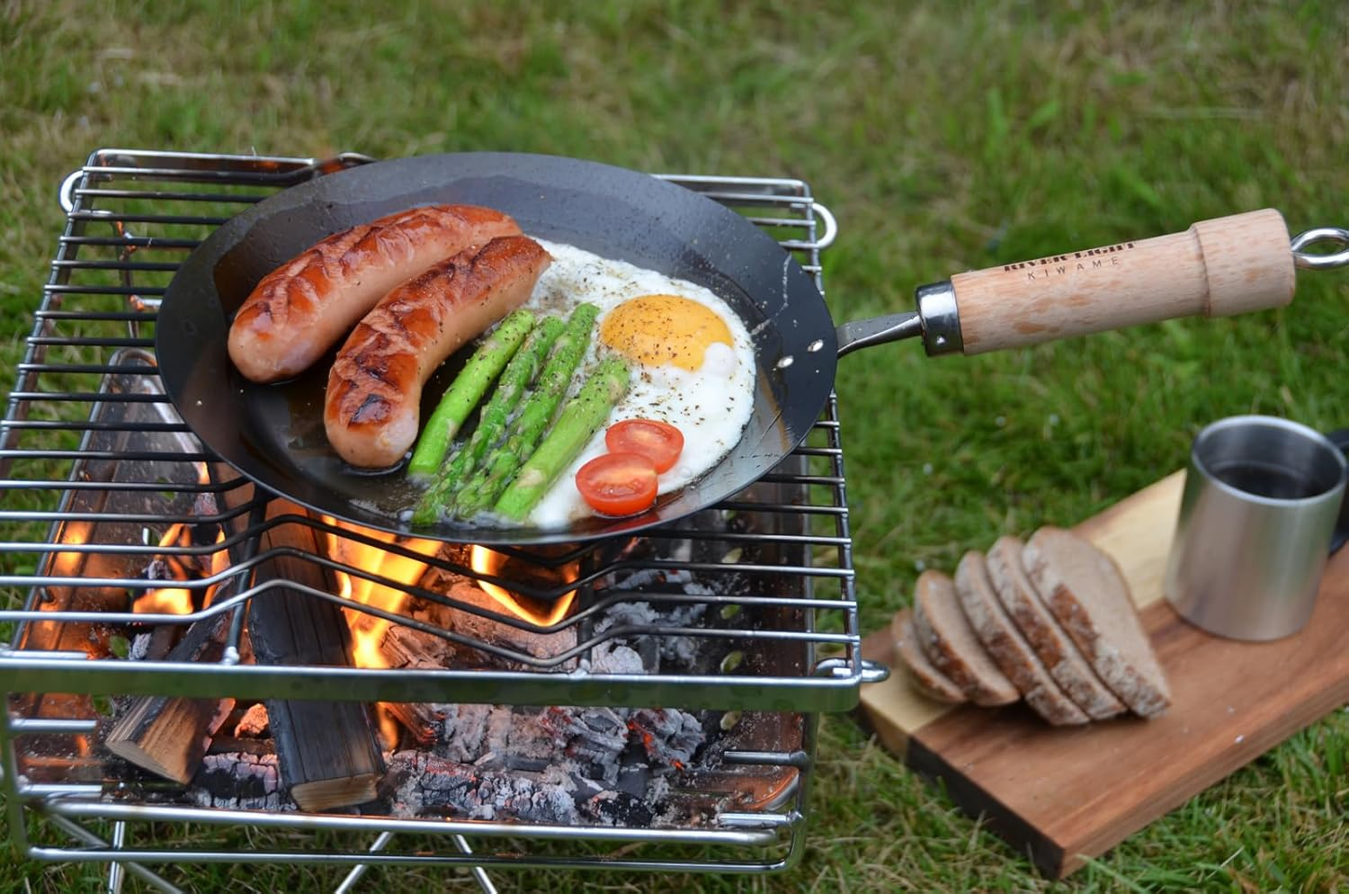 Riverlite J1726 Kyoku Japan Iron Crepe Pan, 10.2 Inches (26 Cm), Iron Nitriding, IH Compatible, Rust Resistant, Made in Japan image number 5