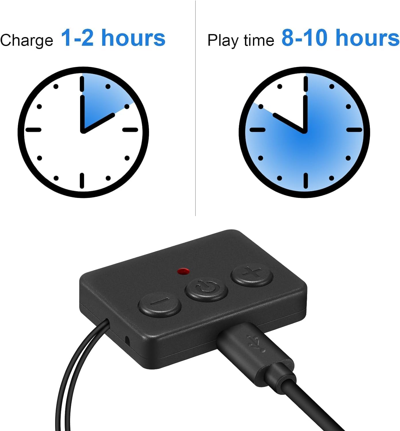 ZRUHIG Bluetooth Module & Speaker for Sleep Headphones, Bluetooth Replacement Module for Sleep Headphones, Bluetooth Headband, Bluetooth 5.0 Control Panel, Bluetooth Pillow Speaker with Microphone