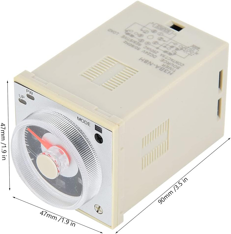 TIME Relay Multifunctional HIGH Accuracy Timer 300H 220VAC/24VDC/AC 8 PIN for Electrical Equipment (24VDC/AC) image number 2