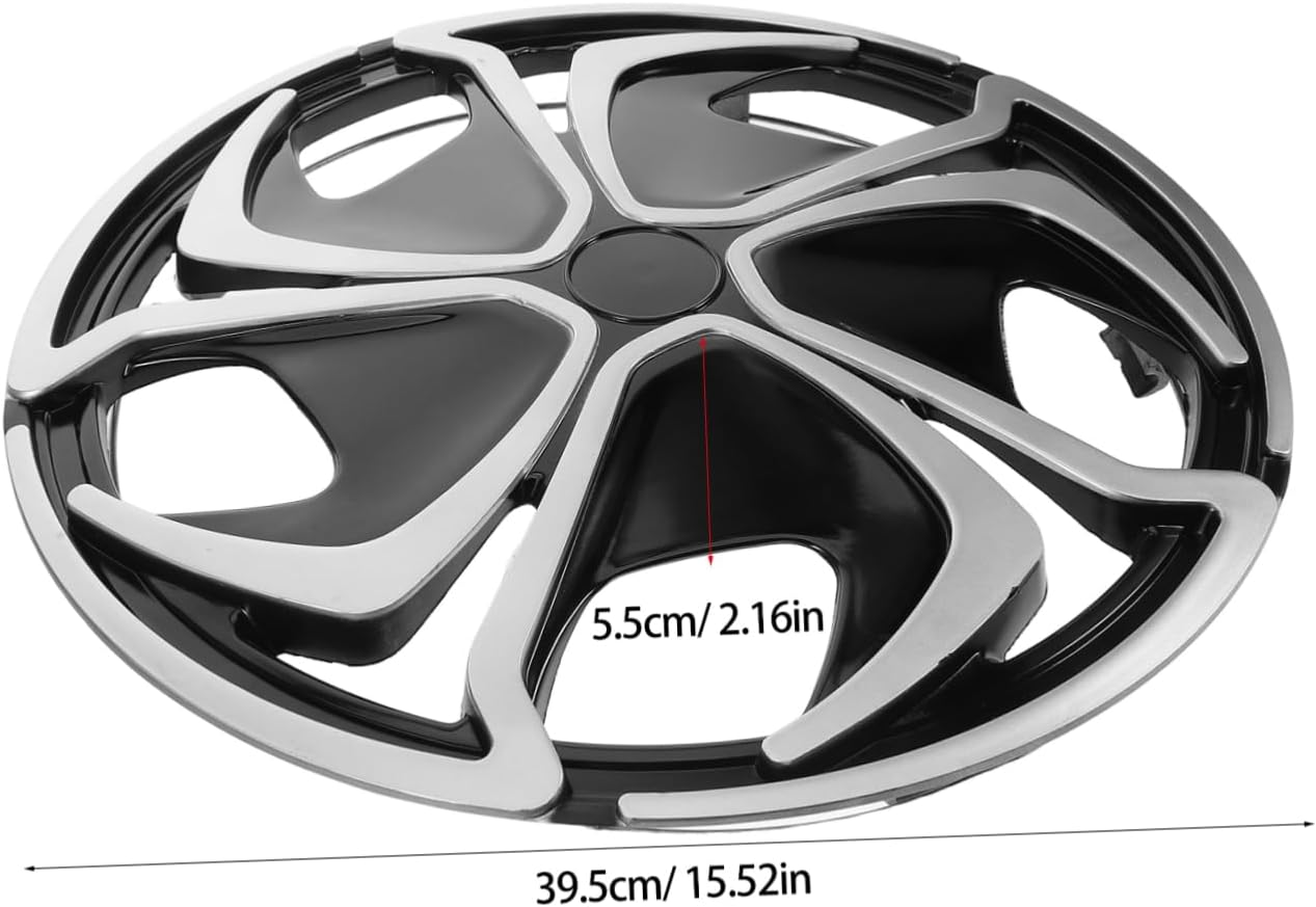DINHEAROM Automotive Hubcaps Rim Cover for Cars Durable Wheel Rim Caps Stylish Designs Quick Installation Car Accessories for Enhanced Vehicle Aesthetics Style image number 2