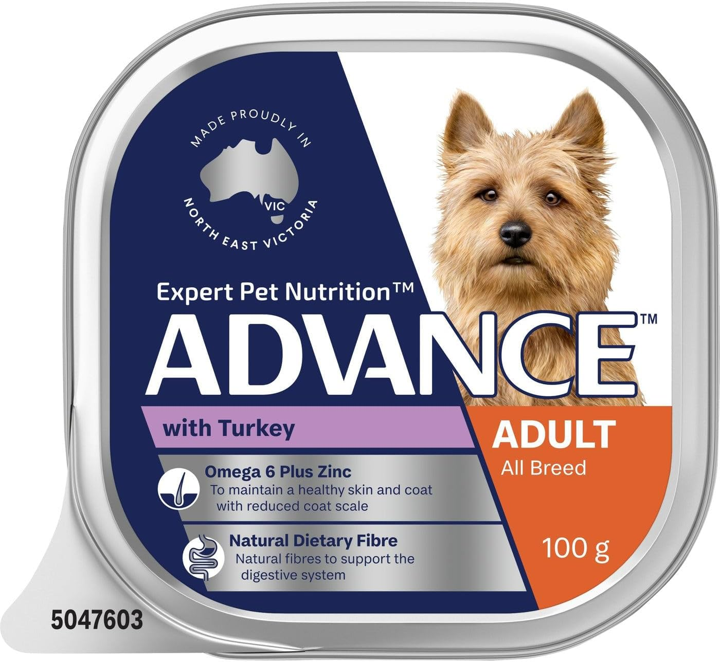Advance Adult All Breed Turkey Wet Dog Food 100 G (Pack of 12) image number 5