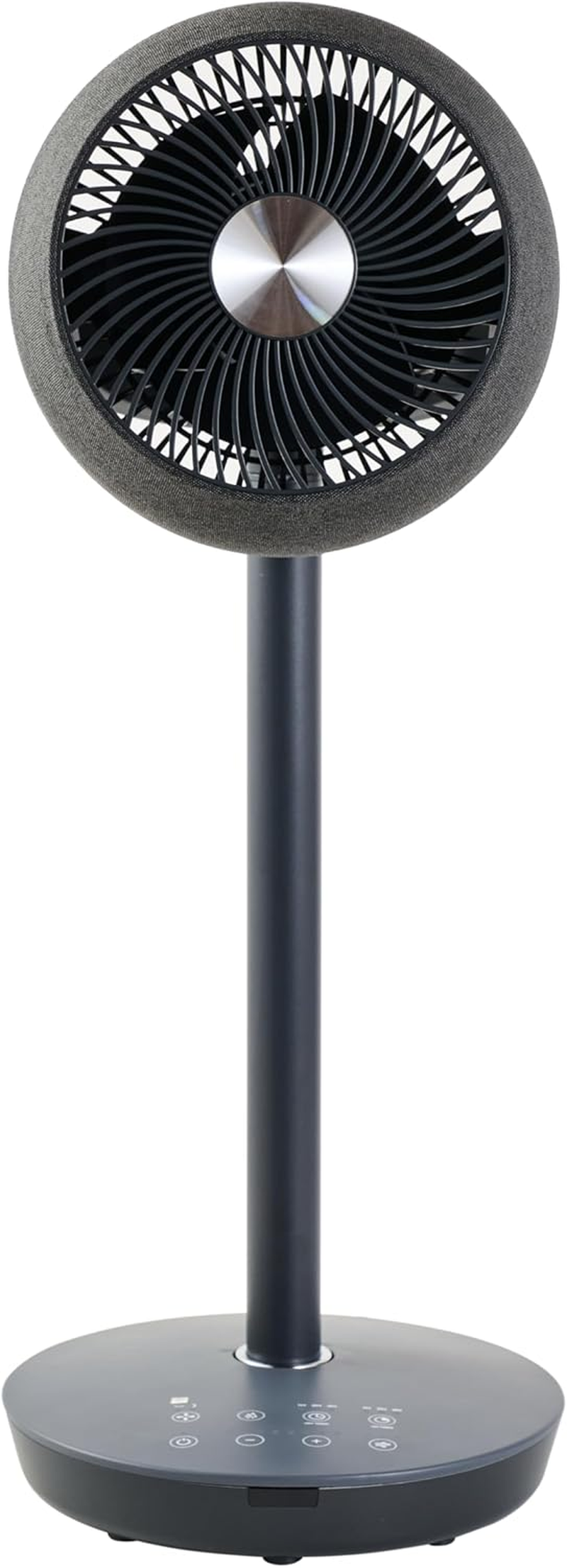 Ausclimate Ecosmart Pedestal Air Circulator, Charcoal Black - Stone Grey image number 2