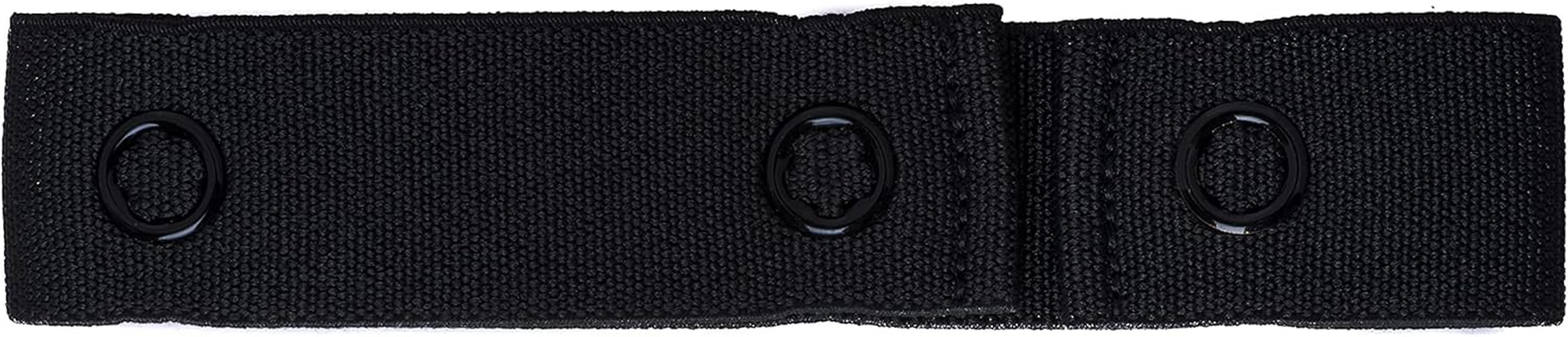 Maternity Pant Extenders for Women - 2-Pack Soft Pant Button Extender Set - Pregnancy Waistband Extender in 2 Styles - Comfortable, Easy to Use - Adjustable Jean Button Waist Band Expander &ndash; Black image number 6