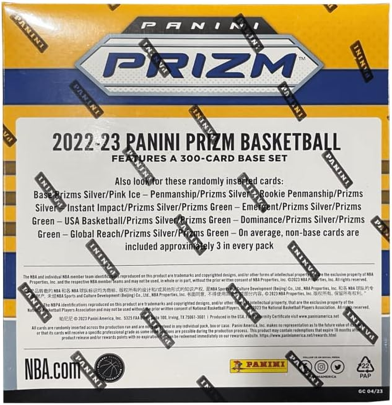 2022-23 Panini Prizm Basketball Mega Box (Pink Ice Prizms) Superior Sports Investments Exclusive ! image number 1