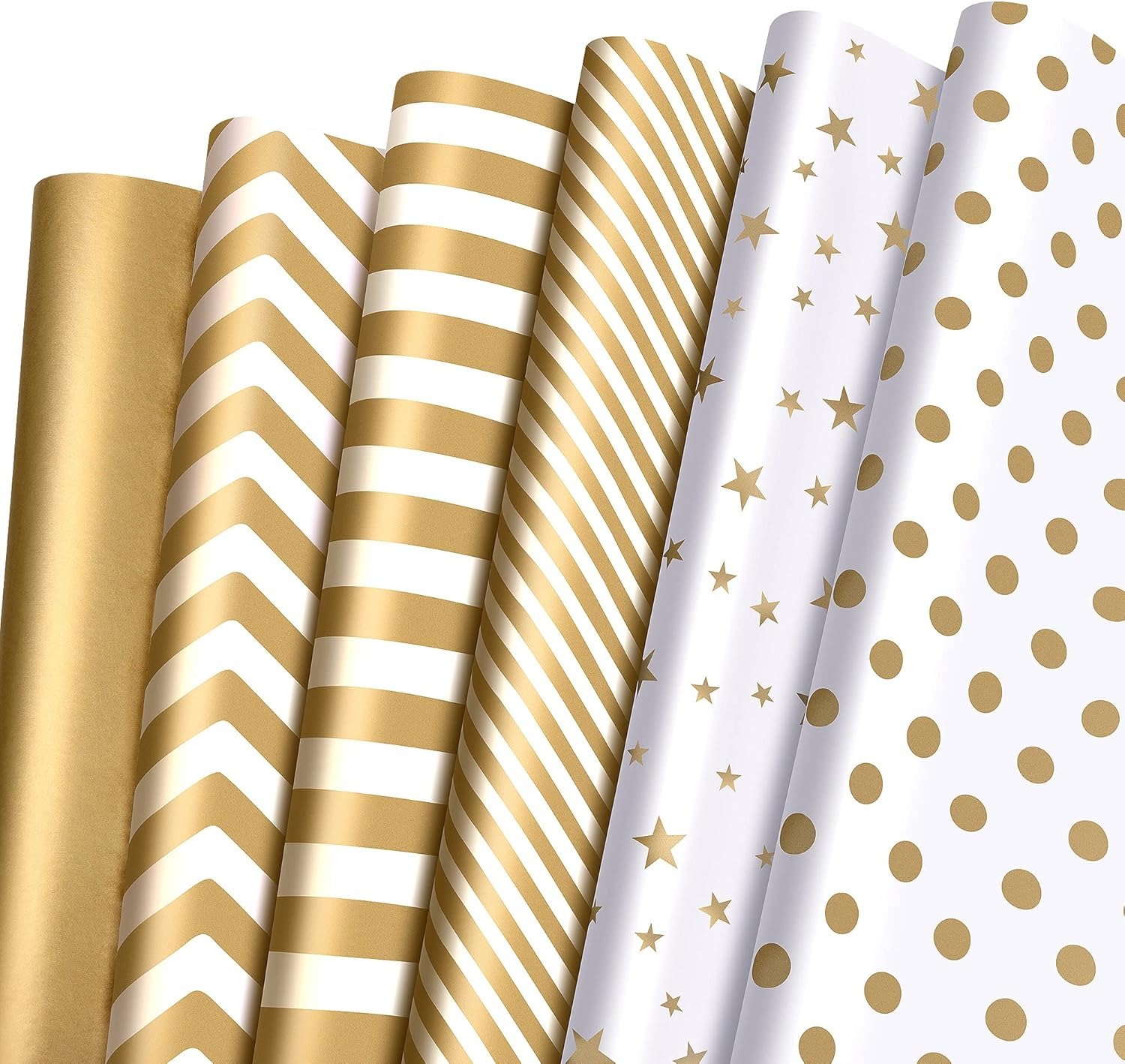 Tissue Paper Bulk, 105 Sheets Tissue Paper for Gift Bags Crafts, 7 Metallic Colors Tissue Paper for Wrapping Packaging Pastel Tissue Paper for Wedding Birthday Baby Shower Party Decor, 14 X 20 Inches