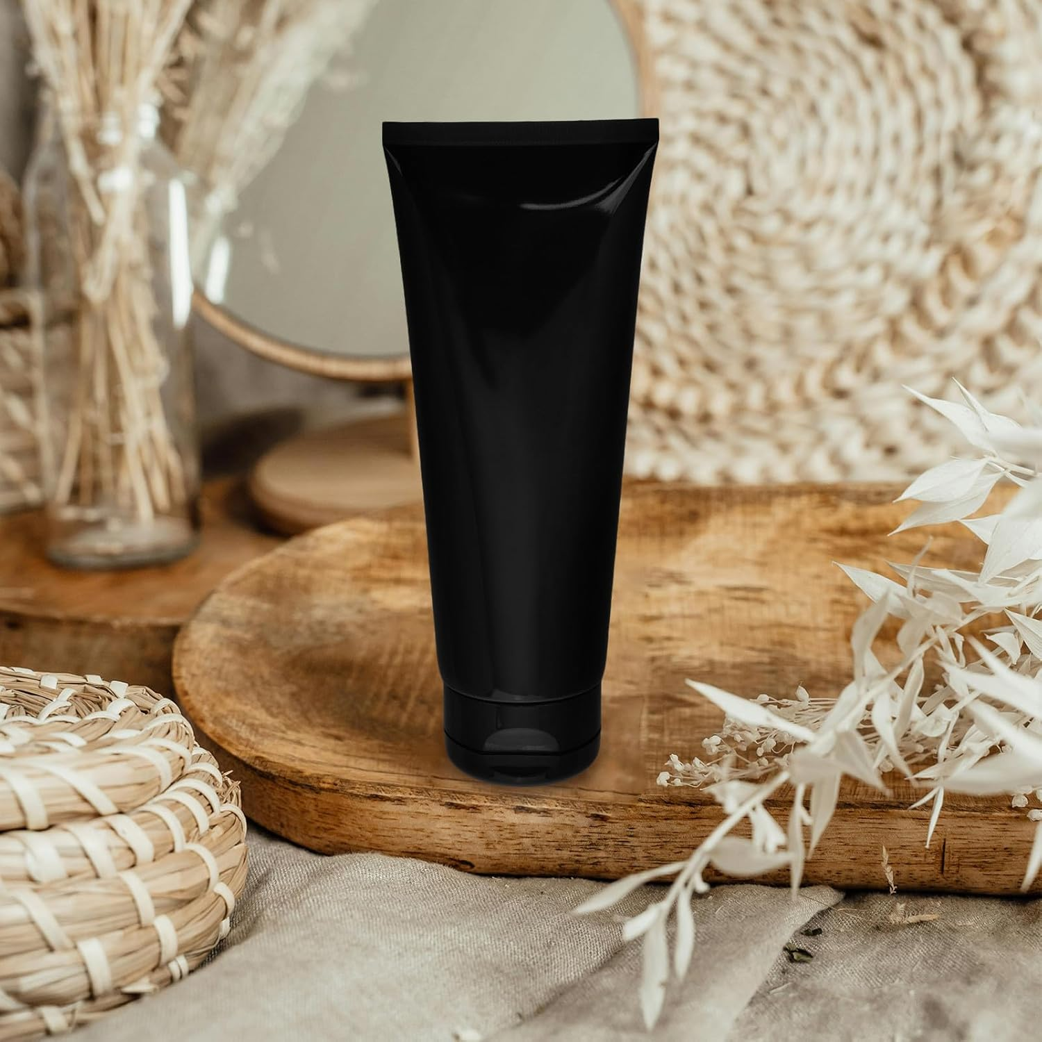 Veemoon Refillable Toothpaste Tube Reusable Empty Tubes Bottles for Sample Shampoo Makeup Facial Cleanser Lip Gloss 200Ml image number 5