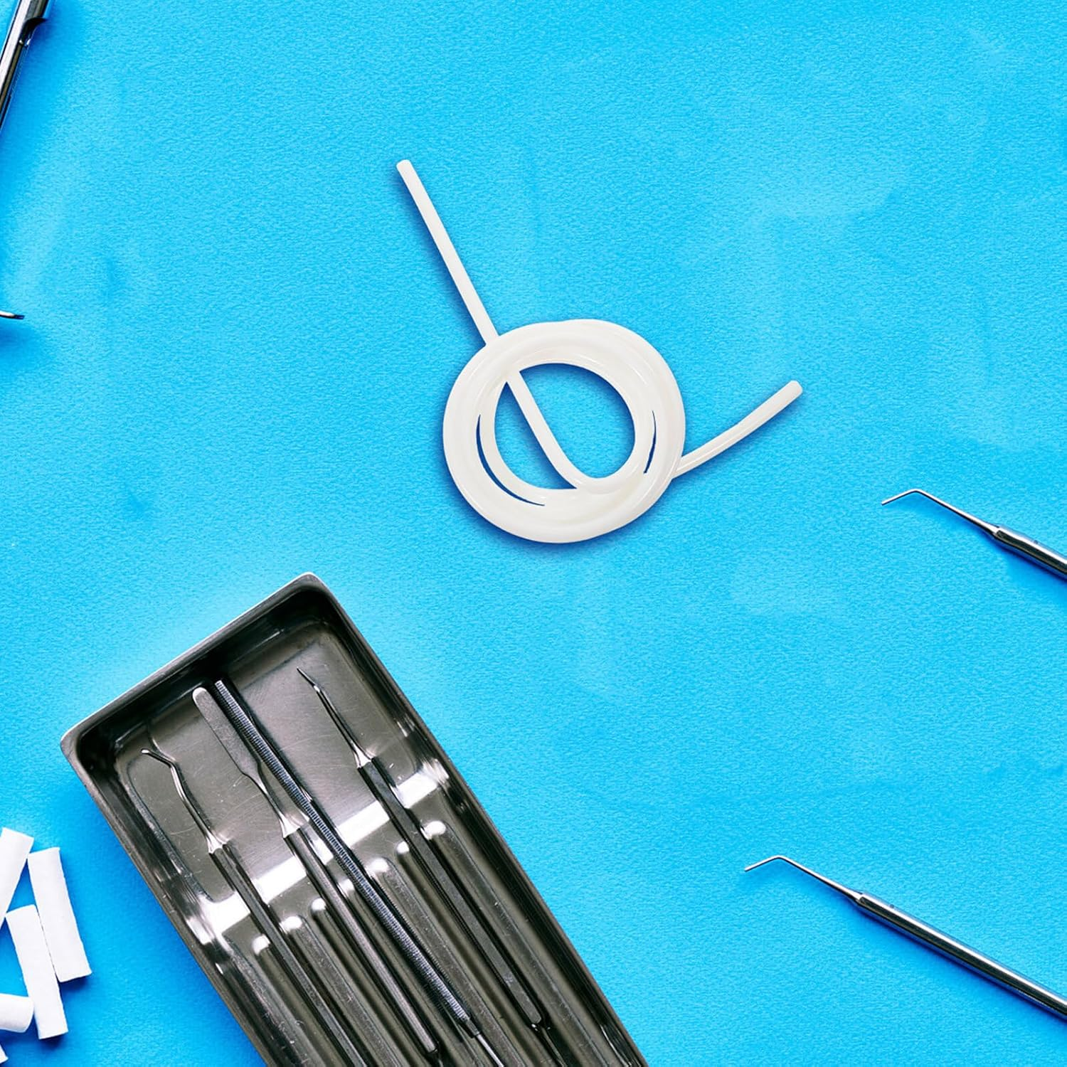 SHINYPASING 2Pcs Water Flosser Hose Replacement for Wp- Oral Irrigators Tubing with Improved Flexibility Easy Install Dental Irrigator Parts for Deep Cleaning and Enhanced Gum Care image number 4