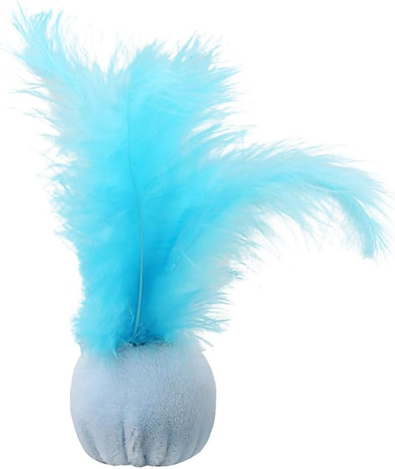 Funny Cat Toy Fishing Rod Kitten Cat Pet Toy Stick Teaser Rainbow Streamer Interactive Cat Play Wand with Feather Toys for Cats|Cat Toys|