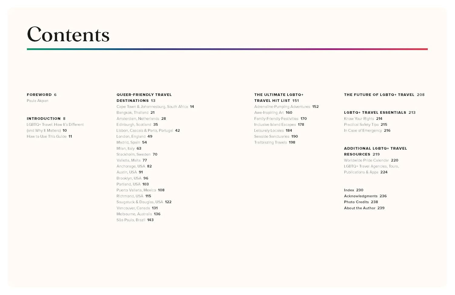 Lonely Planet the LGBTQ+ Travel Guide: Interviews, Itineraries, & Inspiration from Insiders in 50 Proud Places around the Globe image number 4