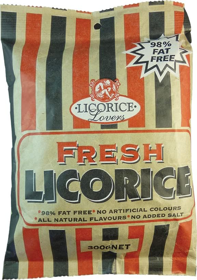 Jc'S Licorice Lovers Fresh Licorice 300 G