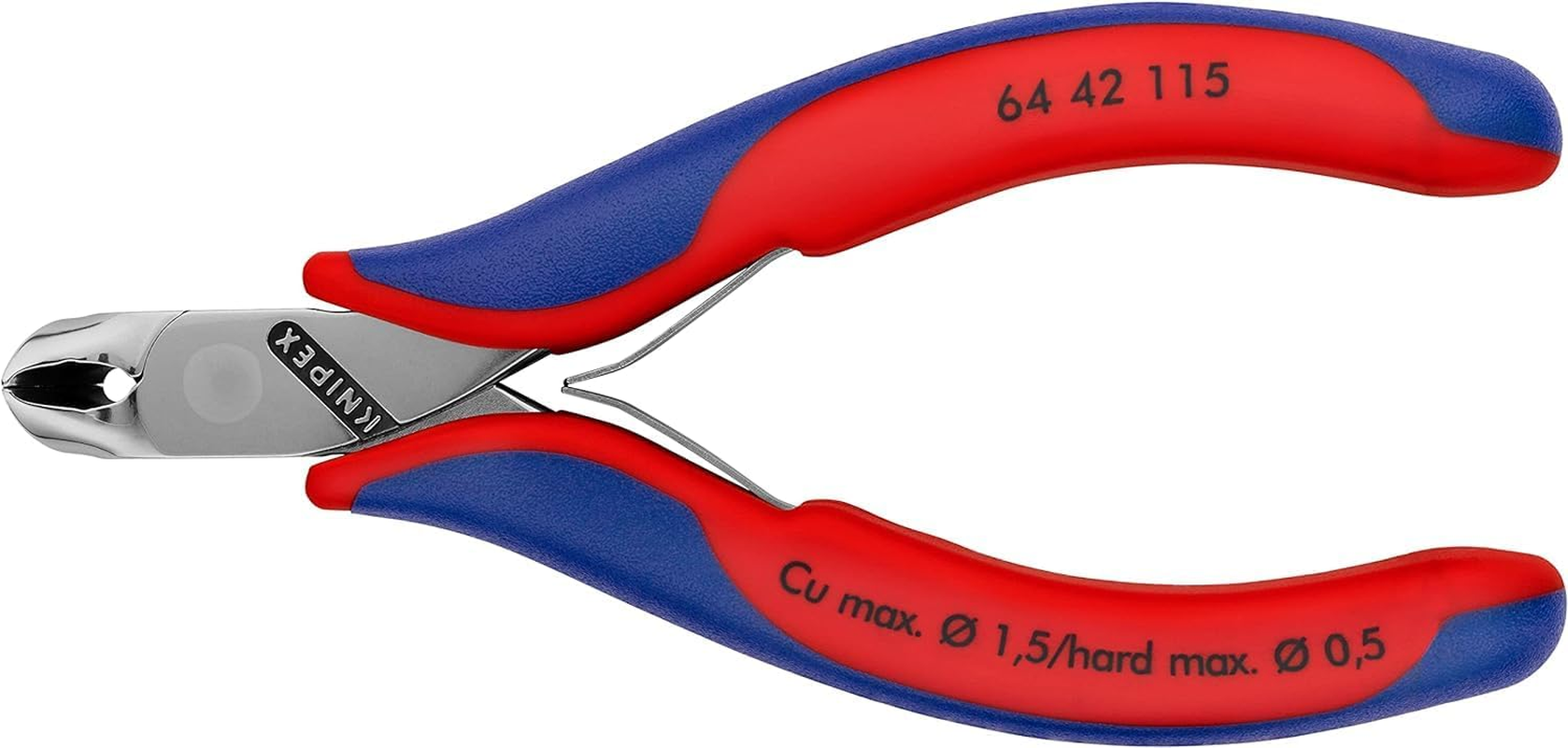 Knipex 64 42 115 Electronics End Cut Nipper, 115 Mm image number 1
