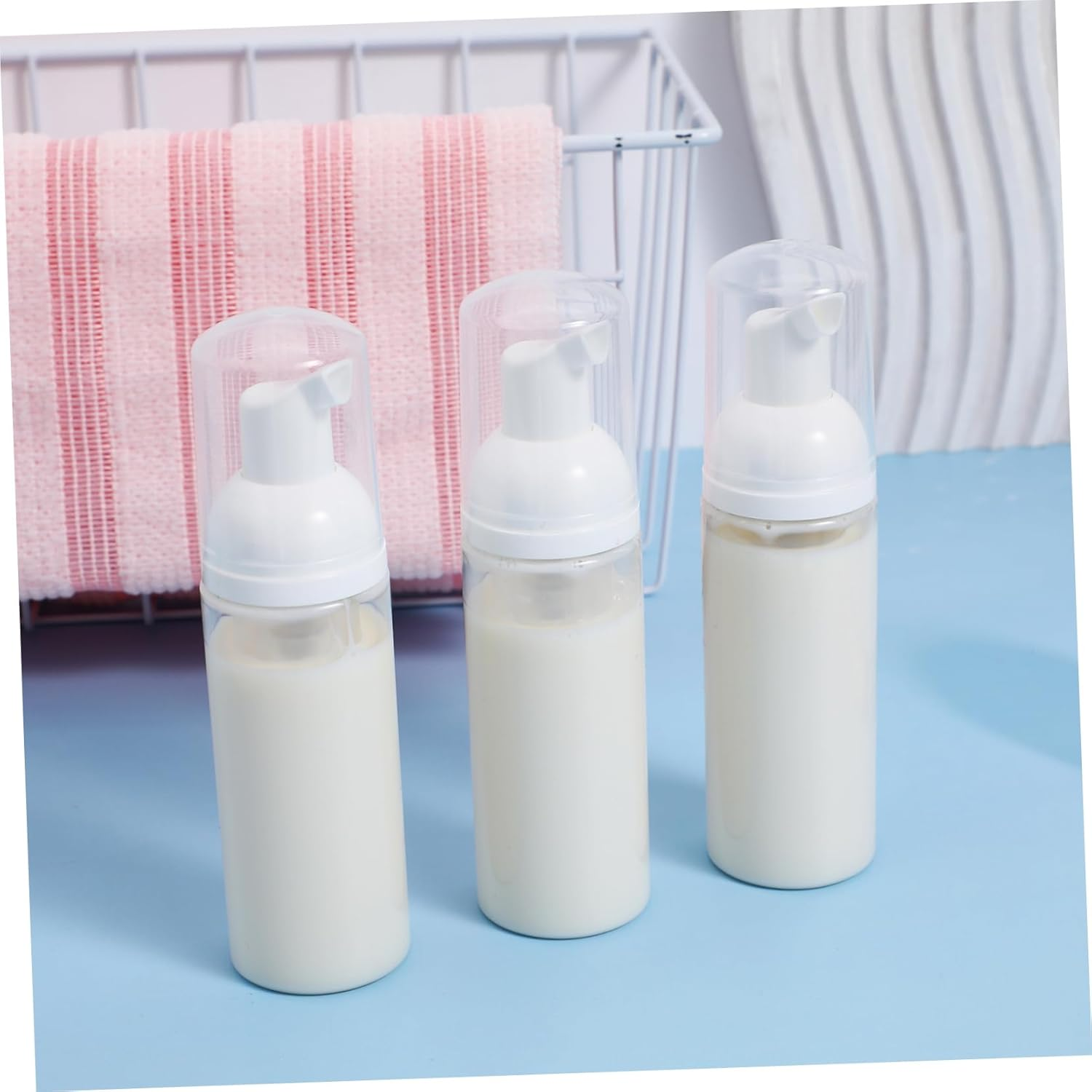 UTHCLO 20Pcs Mousse Bottle Reusable Soap Dispenser Foaming Hand Soap Dispenser Soap Dispenser Bathroom Foam Hand Soap Dispenser Foaming Bottle Foaming Soap Pump Foam Bottles Hand Bottles image number 3