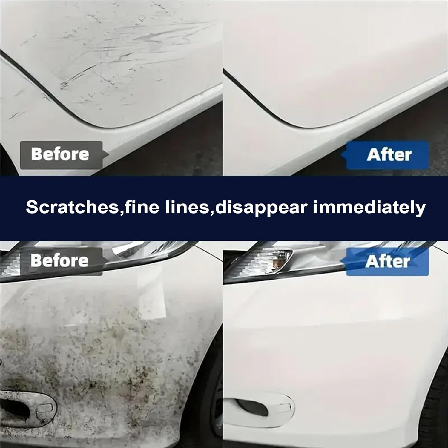 YRTUOP Car Scratch Remover - Car Polishing Wax Scratch Remover for Vehicles | 30Ml Detailing Supplies Automotive Polishing Waxing Restorer for Auto Boat SUV Sedan RV Motorcycle image number 2